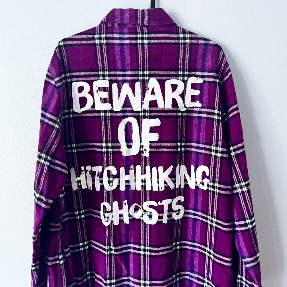 Cakeworthy: Hitchhiking Ghosts Flannel